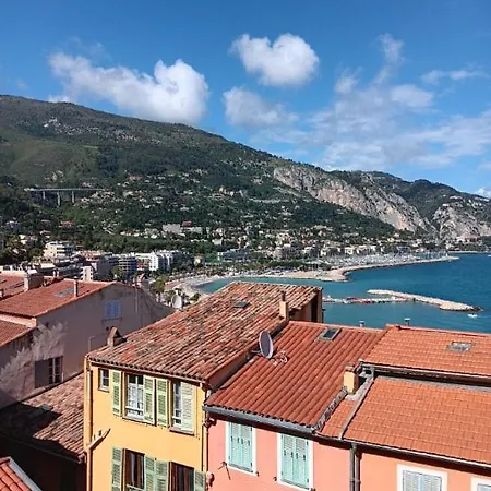 Duplex Vue 50m De La Des Sablettes Apartment Menton